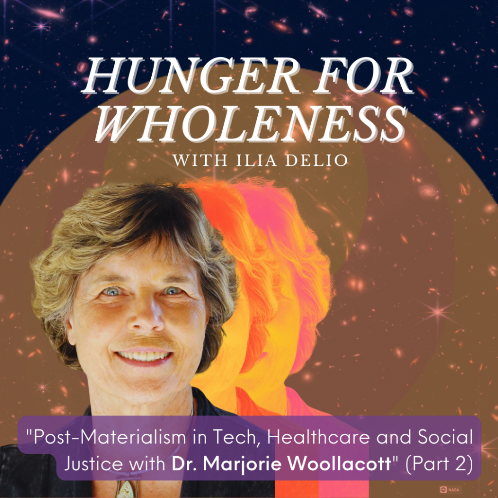 Hunger for Wholeness: Post-Materialism in Tech, Healthcare and Social Justice with Dr. Marjorie Woollacott (Part 2) Cover Image