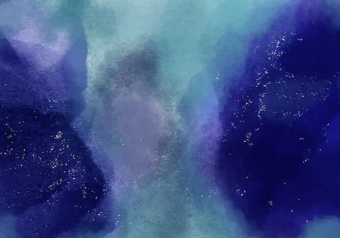 Background of abstract watercolor vector illustration of cosmic image. Galaxy website, header, banner,