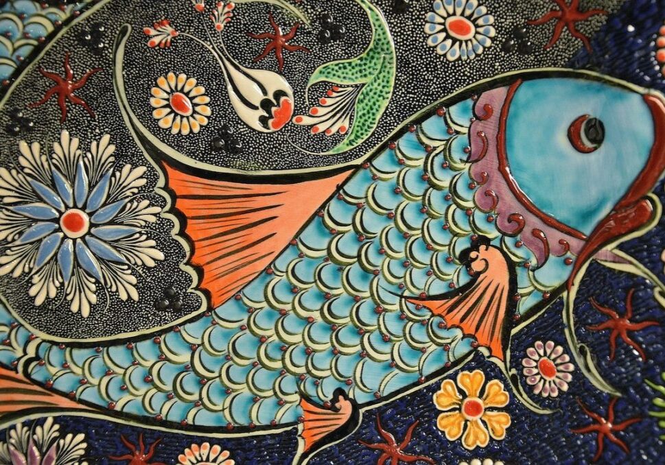 fish mosaic